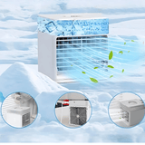 Kannettava Ilmajäähdytin Tuulettimen Hiljainen Säädettävä Kostutin - EmiyoSuomi - jäähdytys