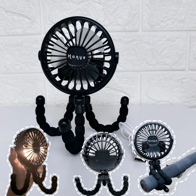 Kannettava Klipsituulettimen Joustava Jalusta - EmiyoSuomi - jäähdytys