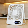 Kannettava USB - ladattava pöytätuuletin - EmiyoSuomi - jäähdytys