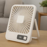 Kannettava USB - ladattava pöytätuuletin - EmiyoSuomi - jäähdytys