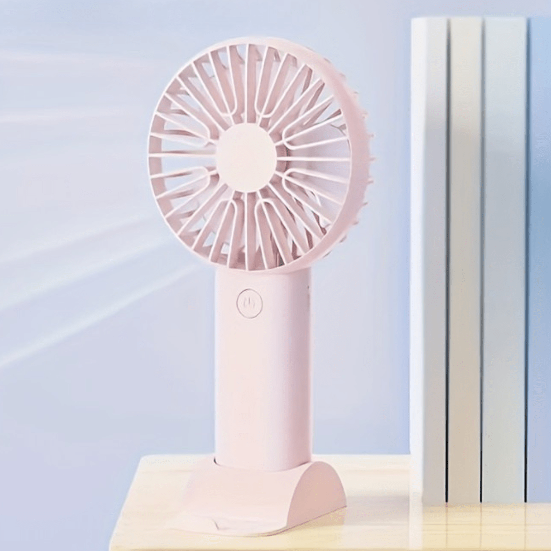 Kannettava USB Mini Pöytätuulettimen Telineellä - EmiyoSuomi - jäähdytys