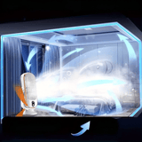 Kannettava USB - viilennystuulettimen pöytätuuletin kääntyvällä päällä - EmiyoSuomi - jäähdytys