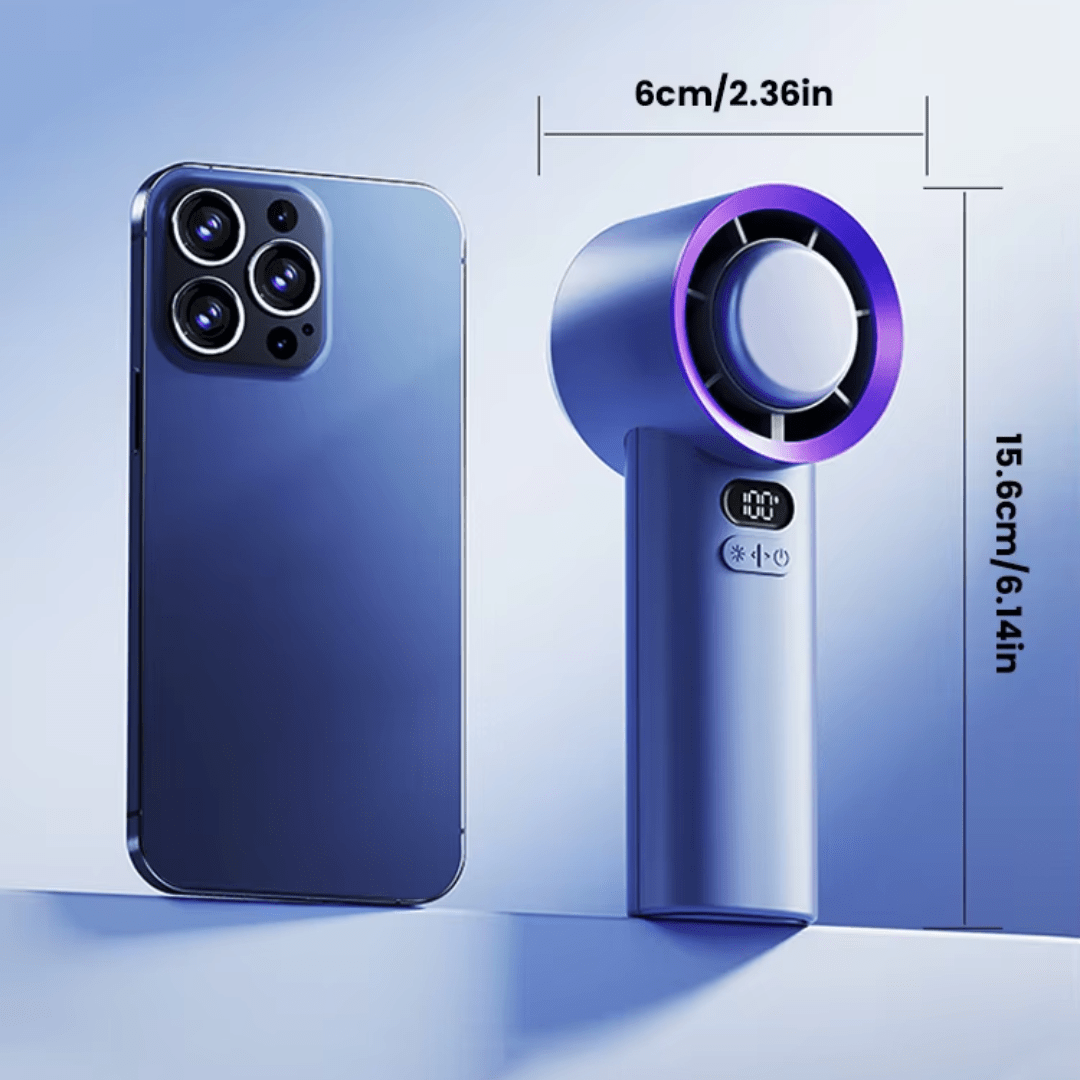 Käsi - mini - tuulettimen – Välitöntä viilennystä sekunneissa - EmiyoSuomi - Leirintäalue