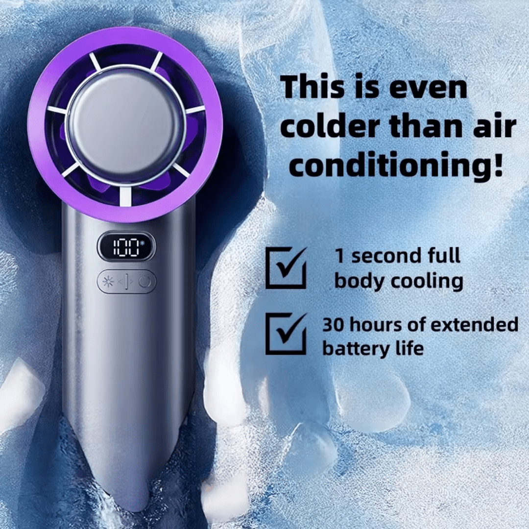 Käsi - mini - tuulettimen – Välitöntä viilennystä sekunneissa - EmiyoSuomi - Leirintäalue