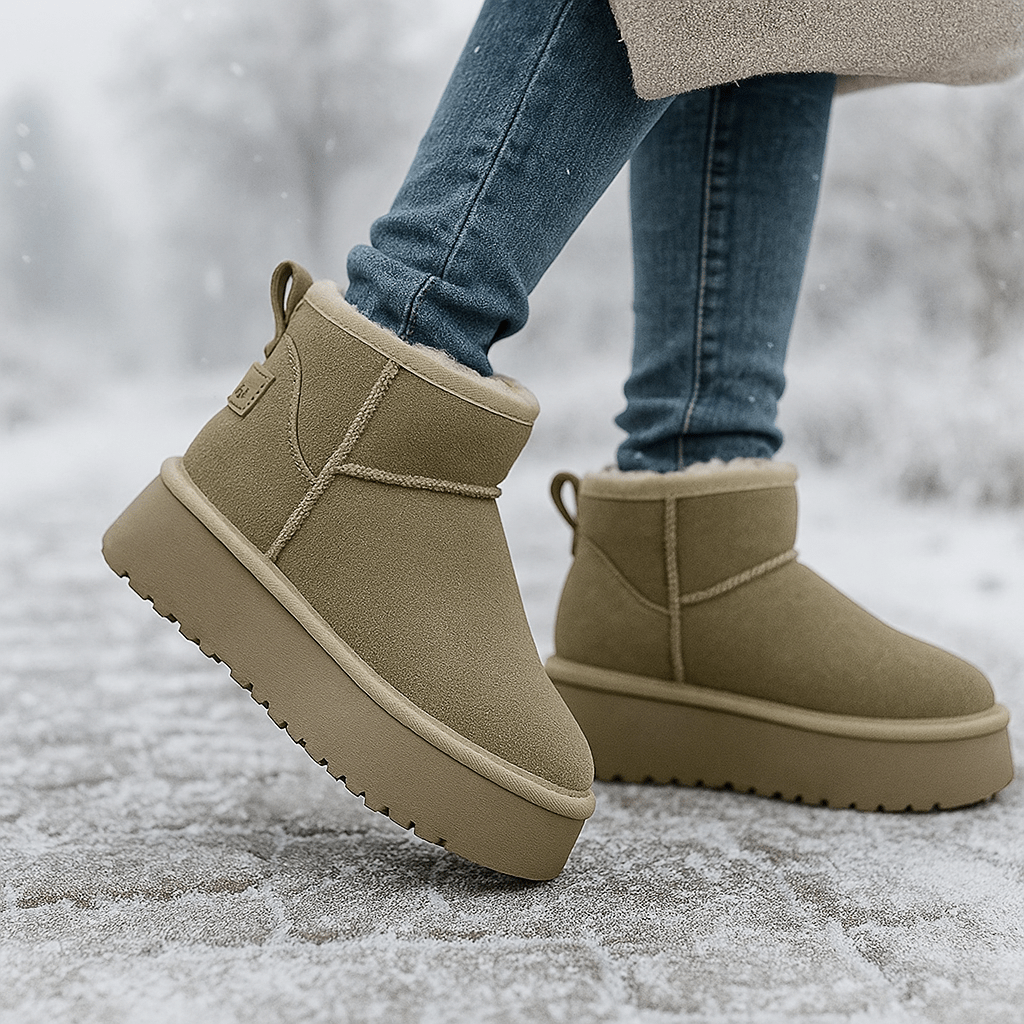 Kaycee - talvikengät mokkaa - EmiyoSuomi - Naisten talvikengät