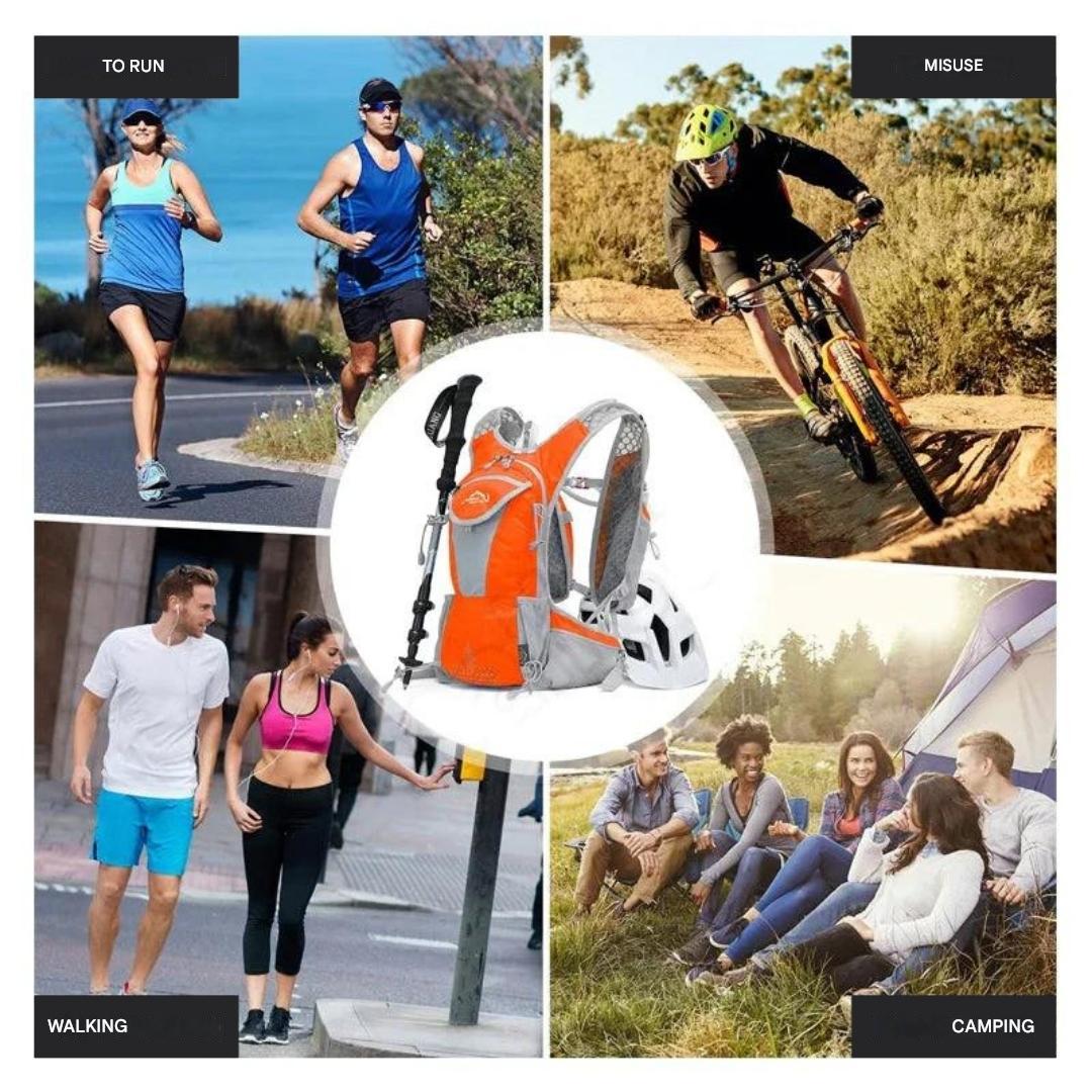 Kevyt, vedenpitävä ja integroitu vesipussi - AquaPack - EmiyoSuomi - Leirintäalue