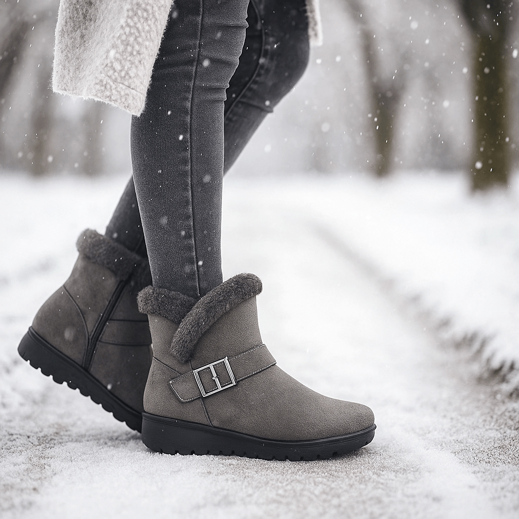 Klaire Talvikengät Nahasta - EmiyoSuomi - Naisten talvikengät