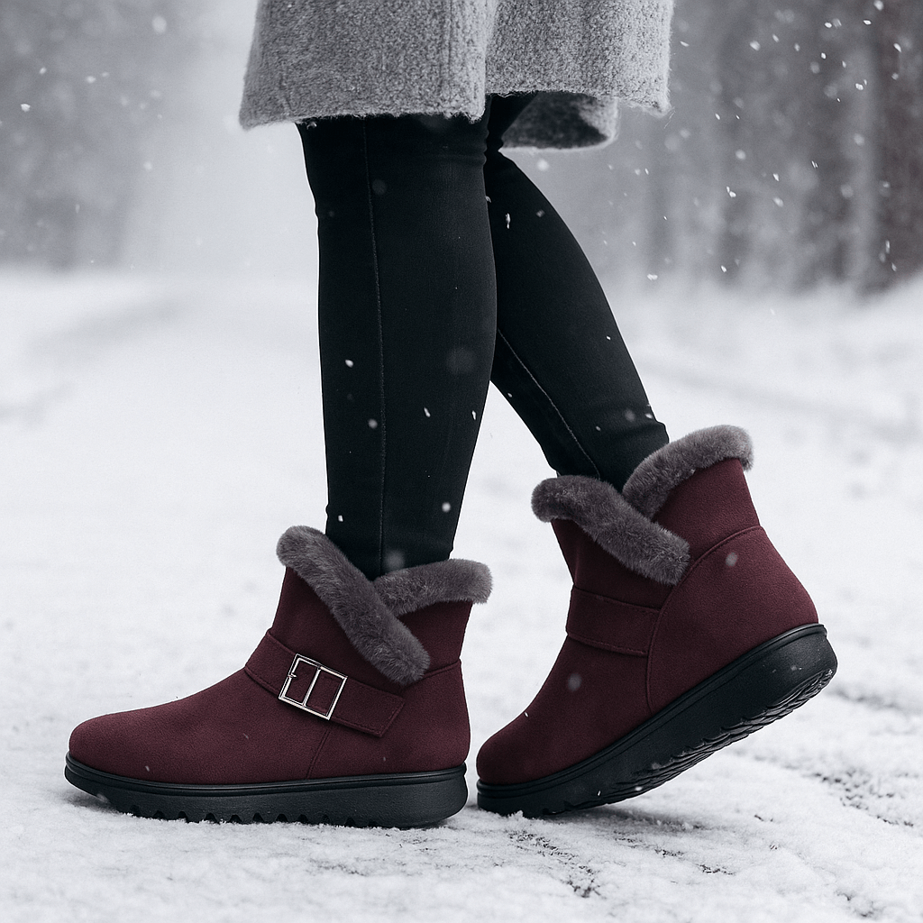 Klaire Talvikengät Nahasta - EmiyoSuomi - Naisten talvikengät