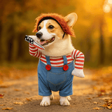 Koiran Halloween - puku - Pehmeä Hauska - Pelottava Nukkedesign - EmiyoSuomi - Halloween