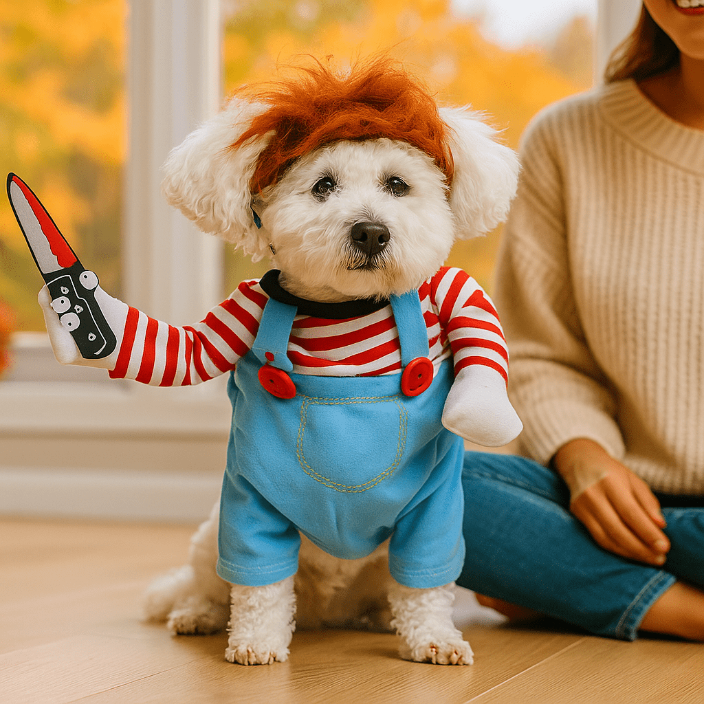 Koiran Halloween - puku - Pehmeä Hauska - Pelottava Nukkedesign - EmiyoSuomi - Halloween