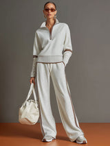 Naisten Jumpsuitit | Leveälahkeiset Housut, Virtaava Pusero