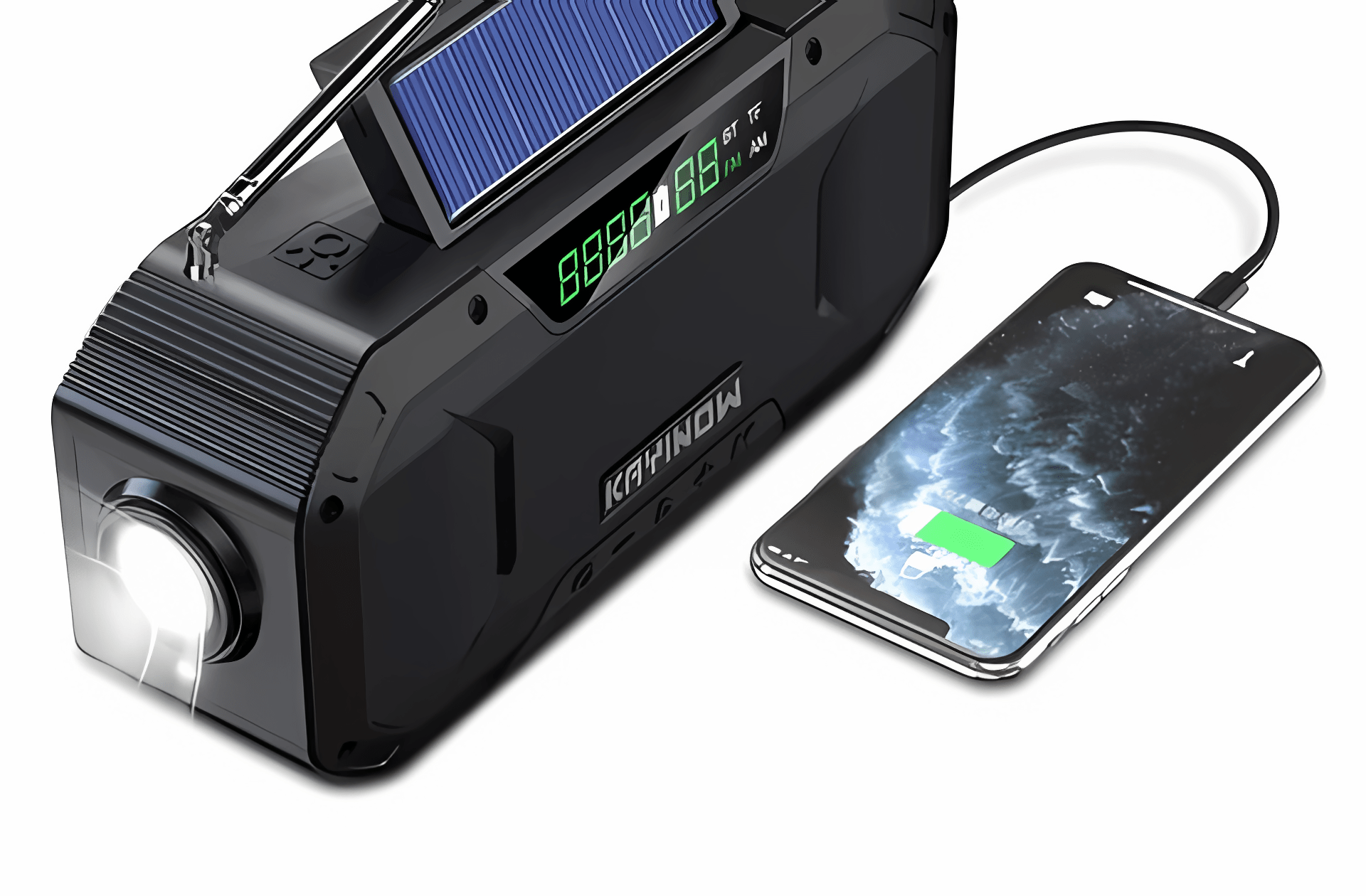 Laajennettu hätäradio – SurvivorLight - EmiyoSuomi - Leirintäalue