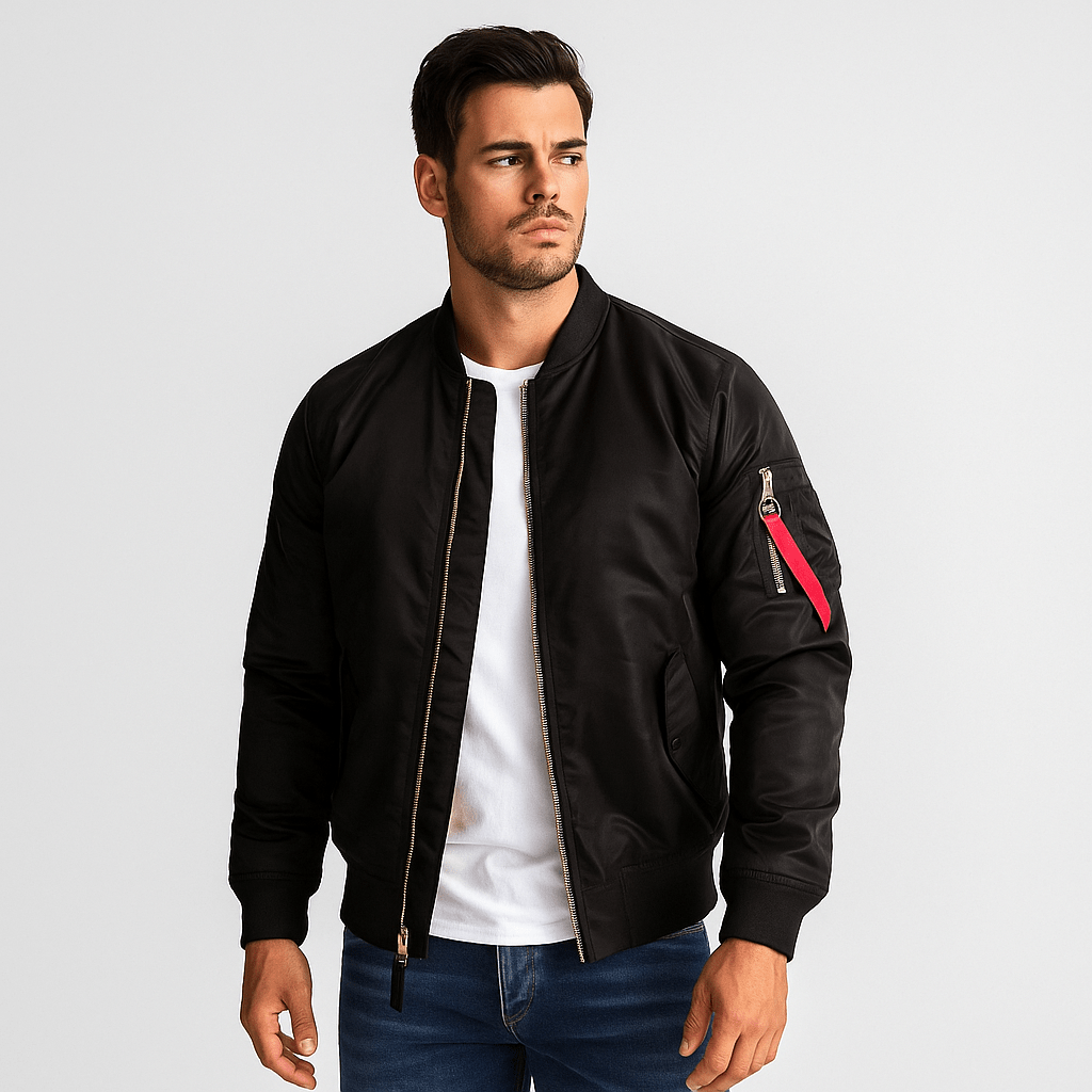 Louis - Ultra lämmin bombertakki - Mukava - Tyylikäs - Kestävä - EmiyoSuomi - Bomberjacket - Mies