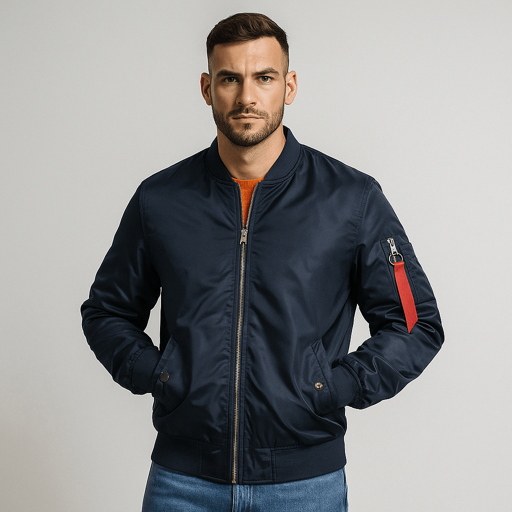 Louis - Ultra lämmin bombertakki - Mukava - Tyylikäs - Kestävä - EmiyoSuomi - Bomberjacket - Mies