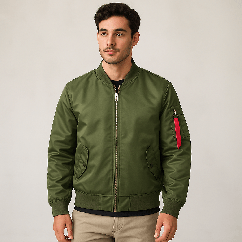 Louis - Ultra lämmin bombertakki - Mukava - Tyylikäs - Kestävä - EmiyoSuomi - Bomberjacket - Mies