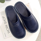 Naisten tossut slip-on kotikäyttöön vegaaninahka pehmeä pohja