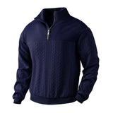 Miesten Neule | Cable Knit Pulli | Quarter-Zip