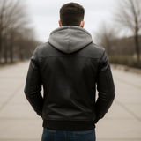 Miesten hupparitakki - monipuolinen muotoilu - mukavuus ja tyyli - EmiyoSuomi - Takit - Miehet