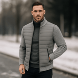 Miesten klassinen takki - pystykrae - ajaton muotoilu - EmiyoSuomi - Takit - Miehet