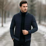 Miesten klassinen takki - pystykrae - ajaton muotoilu - EmiyoSuomi - Takit - Miehet