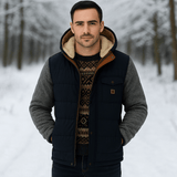 Miesten kylmää kestävä puuvillatakki hupulla - lämmin ja kestävä - EmiyoSuomi - Takit - Miehet