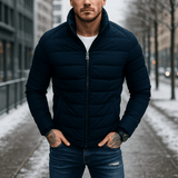 Miesten puffer - takki – vuorattu ja tyylikäs - EmiyoSuomi - Takit - Miehet