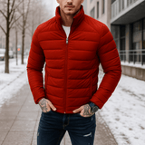 Miesten puffer - takki – vuorattu ja tyylikäs - EmiyoSuomi - Takit - Miehet