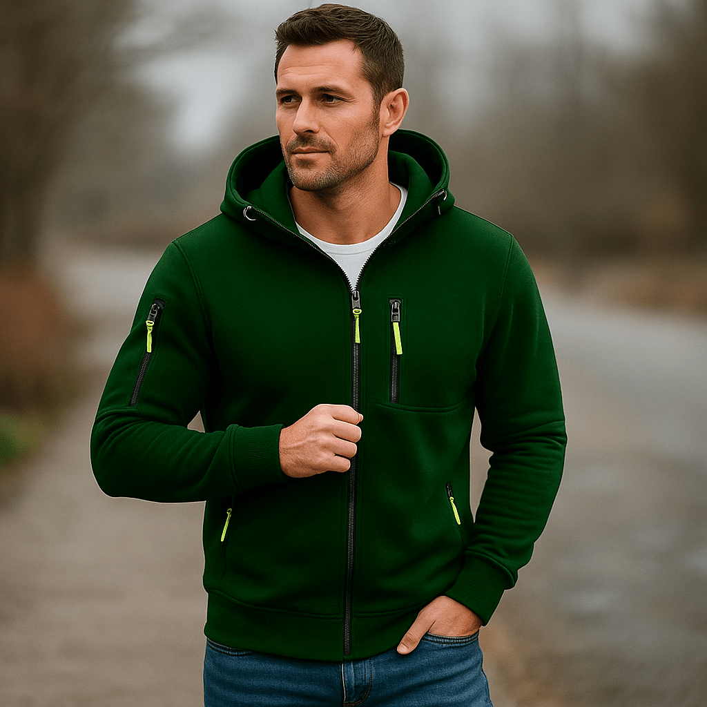 Miesten rento huppari - Mukava - Tyylikäs - Monikäyttöinen - EmiyoSuomi - Takit - Miehet