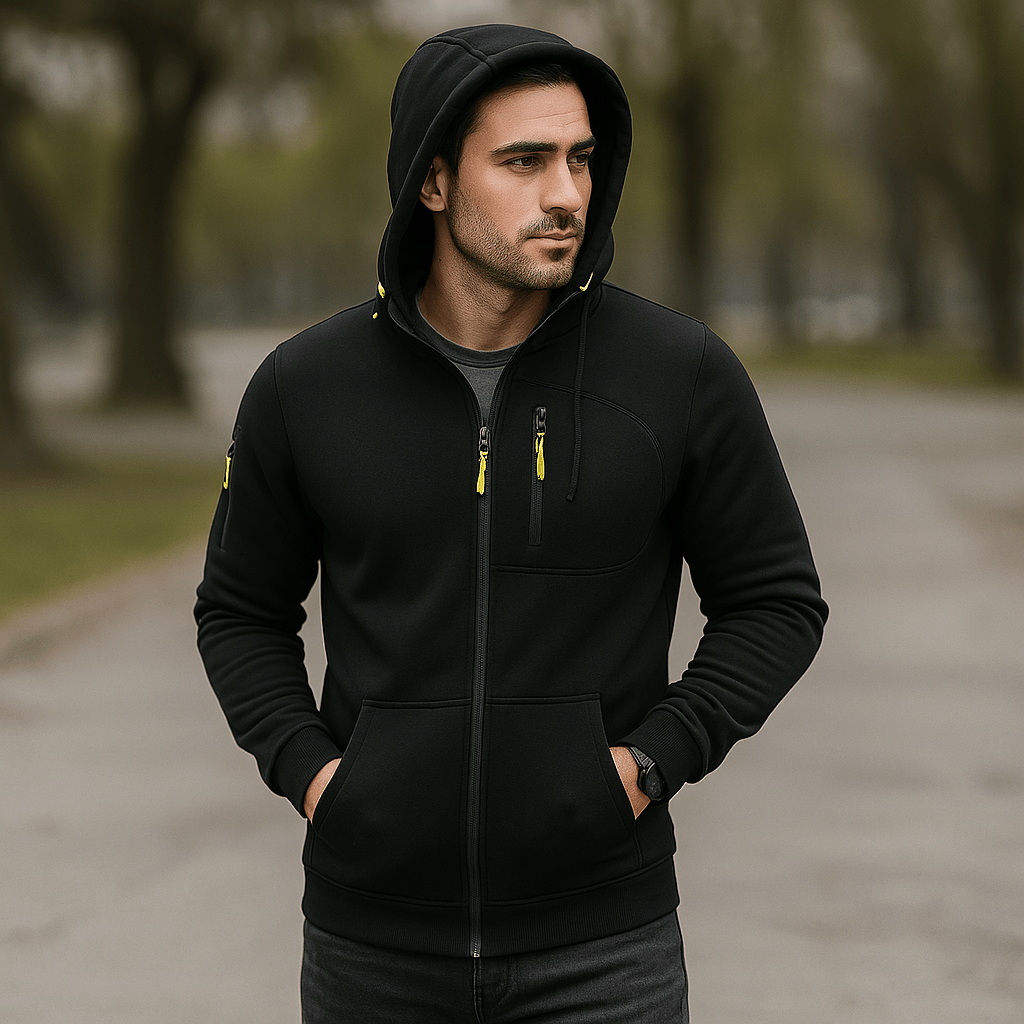 Miesten rento huppari - Mukava - Tyylikäs - Monikäyttöinen - EmiyoSuomi - Takit - Miehet