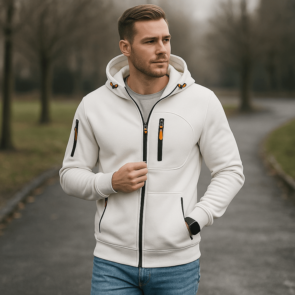 Miesten rento huppari - Mukava - Tyylikäs - Monikäyttöinen - EmiyoSuomi - Takit - Miehet