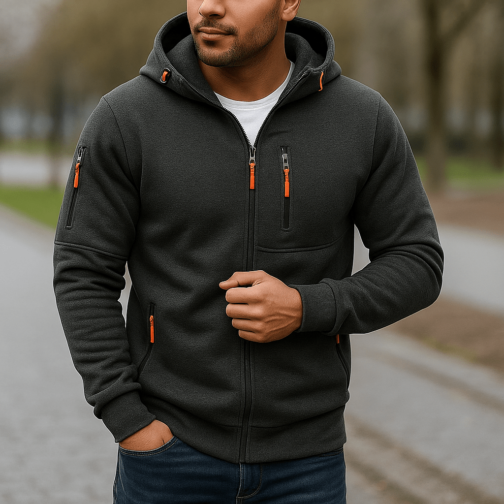 Miesten rento huppari - Mukava - Tyylikäs - Monikäyttöinen - EmiyoSuomi - Takit - Miehet