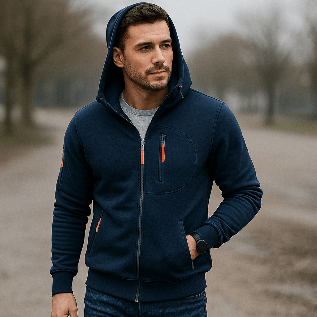 Miesten rento huppari - Mukava - Tyylikäs - Monikäyttöinen - EmiyoSuomi - Takit - Miehet