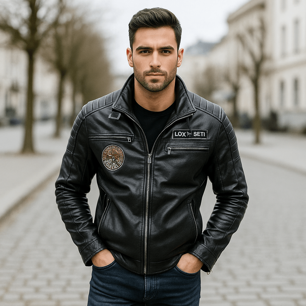 Miesten rento nahkatalvitakki – lämpö ja tyyli yhdessä - EmiyoSuomi - Takit - Miehet