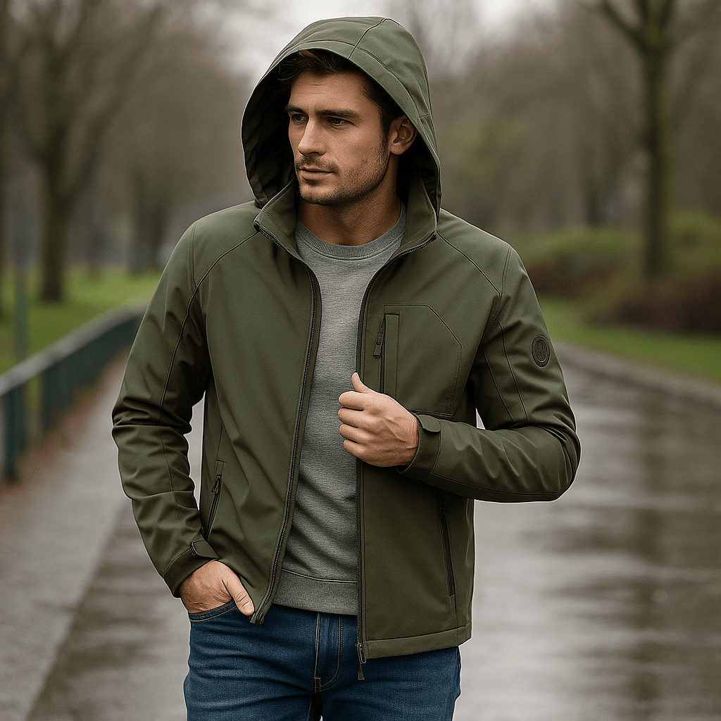 Miesten Rentoa Kevättakki - Kevyt - Mukavuus - Tyylikäs - EmiyoSuomi - Takit - Miehet