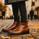 Miesten Retro Kengät Sivuvetoketjulla - EmiyoSuomi - miesten nilkkurit