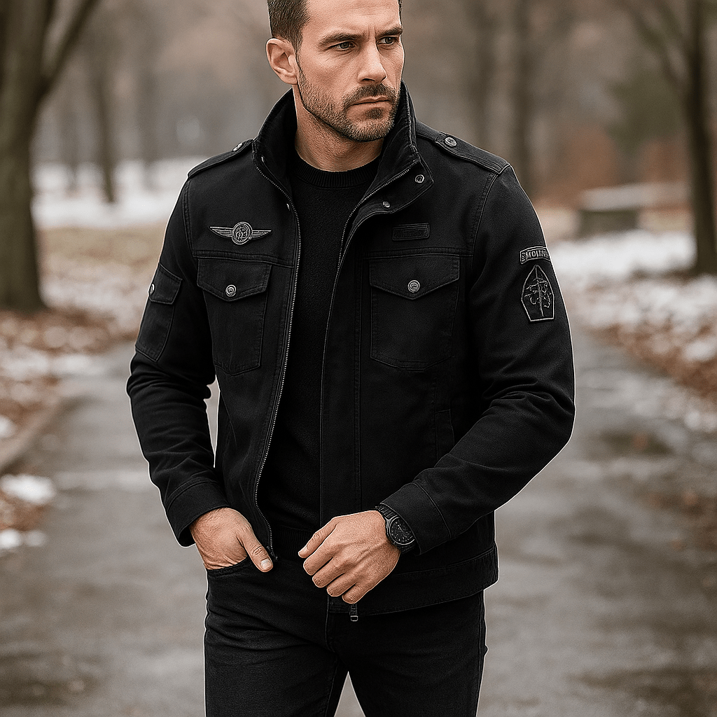 Miesten takki sivutaskuilla - Tyylikäs - Käytännöllinen - Mukava - EmiyoSuomi - Takit - Miehet