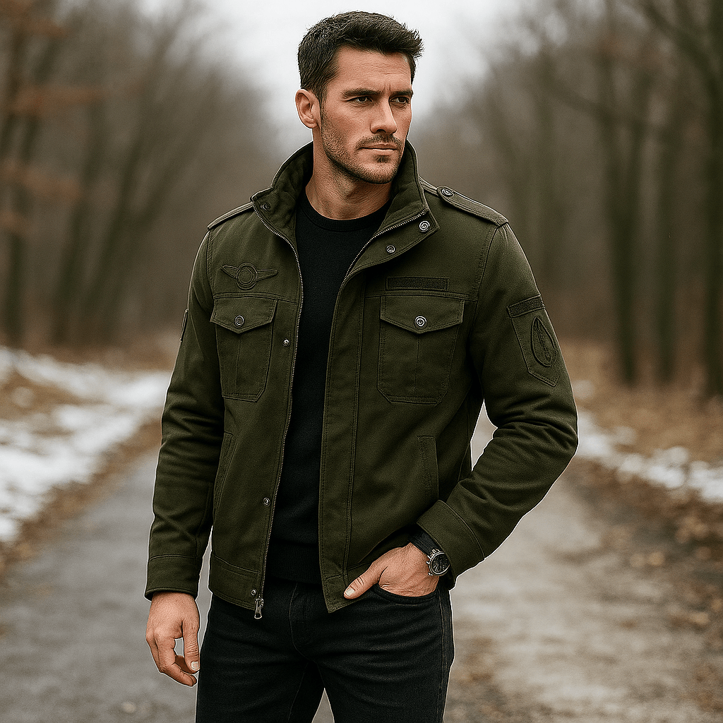 Miesten takki sivutaskuilla - Tyylikäs - Käytännöllinen - Mukava - EmiyoSuomi - Takit - Miehet