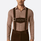 Miesten Trachten - housut ja Suspensorit - Nahka - Oktoberfest - valmis - EmiyoSuomi - Oktoberfest - Miehet