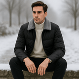 Miesten Tyylikäs Hienostunut Untuvatakki - Kevyt Lämpö - Tyylikäs Mukavuus - EmiyoSuomi - Takit - Miehet