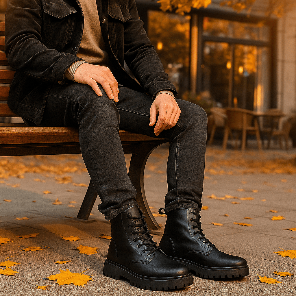 Miesten Vedenpitävät Nilkkakengät Nauhalliset - EmiyoSuomi - miesten nilkkurit