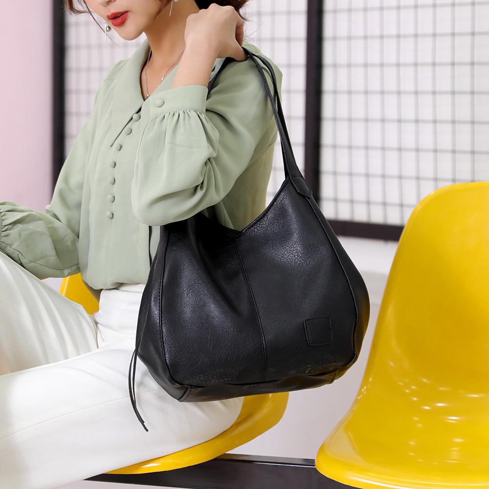 Mirabelle - Suuri Tyylikäs Nahkalaukku Arkikäyttöön - EmiyoSuomi - Käsilaukku