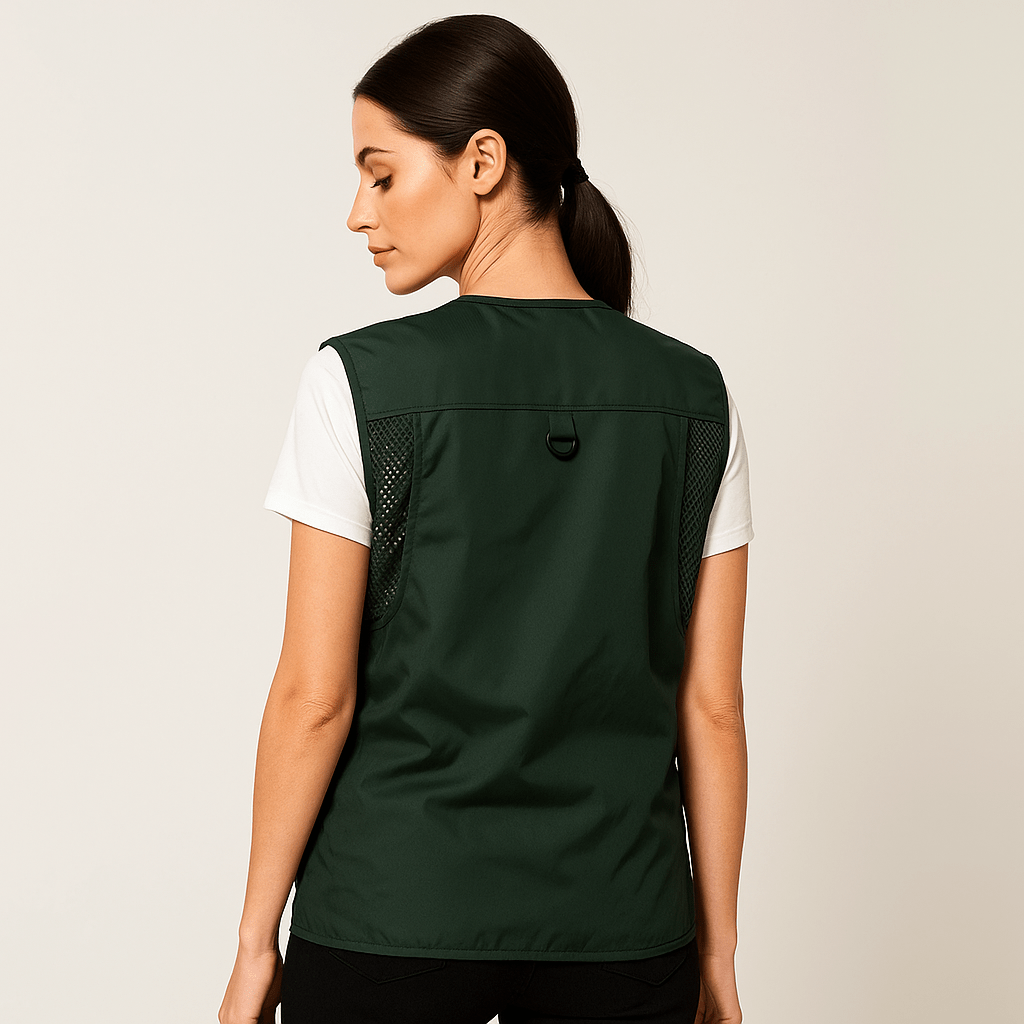 Monetaskuinen Kesäliivi - Toiminnallinen - Kevyt - Tyylikäs - EmiyoSuomi - Naisten liivi