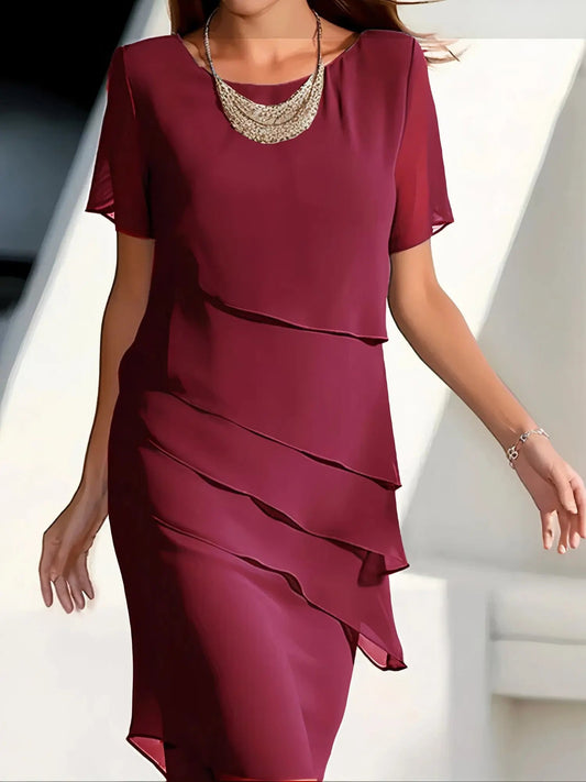 Daria Chiffonmekko - Elegantti - Kerroksellinen vivano-warszawa