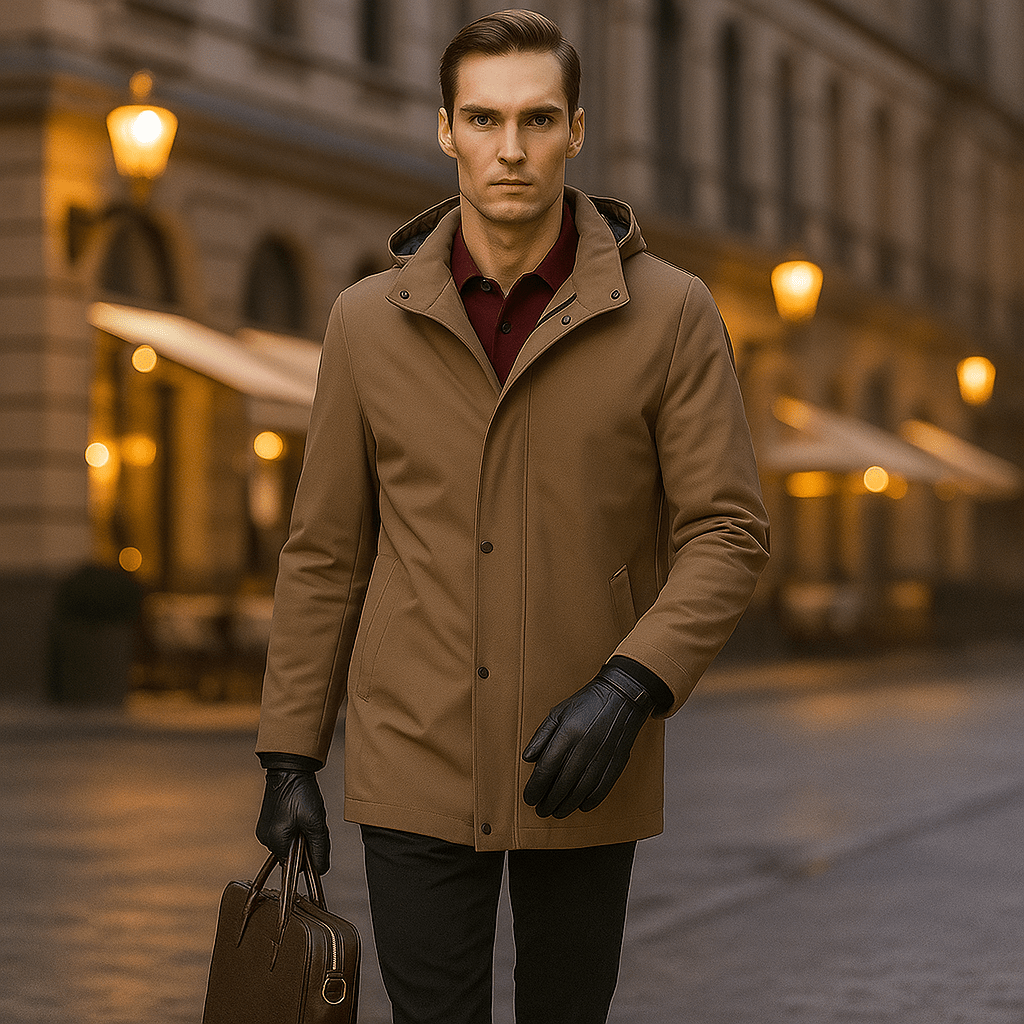 Nahkakäsineet Miehet Felix – Eleganssia & Lämpöä - EmiyoSuomi - Lämmitettävät käsineet