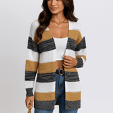 Naisten Cardigan - Mukava Mukavuus - Tyylikäs ja Pehmeä Design - EmiyoSuomi - Neuleet