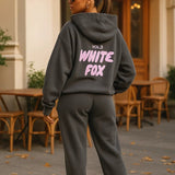 Naisten Elise - harjoitusasu – Huppari ja Puuvillahousut - EmiyoSuomi - Verkkapuku