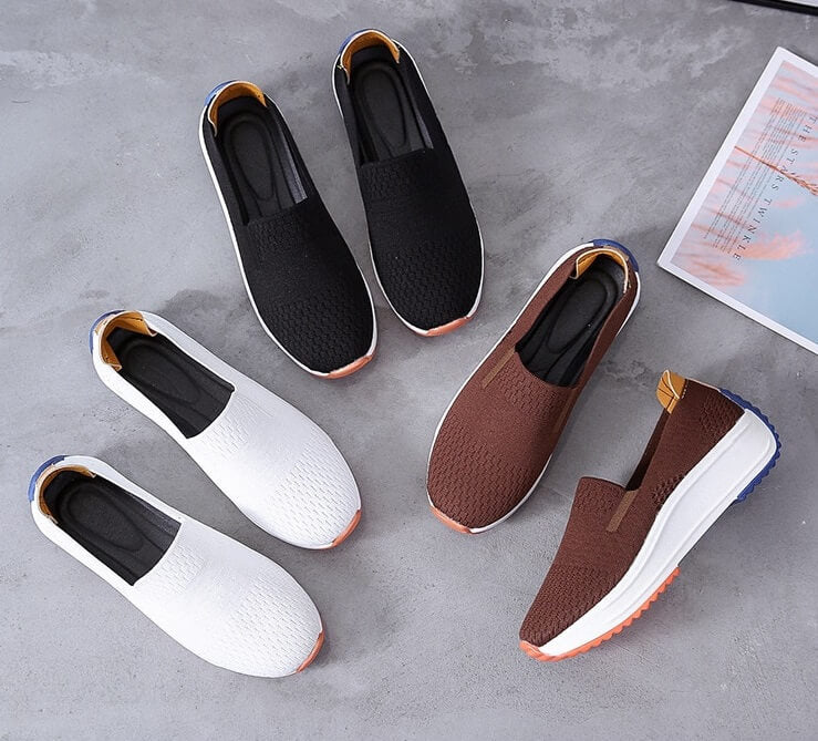 Naisten hengittävä Mesh lenkkarit - EmiyoSuomi - kengät