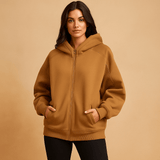 Naisten hupparit - Yli - iso - Mukavuus & Tyyli - EmiyoSuomi - Neulepusero Nainen