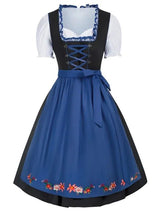 Naisten Mini Dirndl - mekko - Perinteinen Oktoberfest - muotoilu - Juhlavampi Trachten - mekko - EmiyoSuomi - Oktoberfest - Nainen