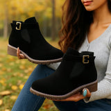 Naisten Muotisaappaat - Elastinen Lisäosa - Korkea Laatu Pohja - EmiyoSuomi - Saappaat Nainen